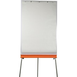 Exacompta - Réf. 37651E - Carton de 5 recharges papier pour tableaux de conférence - papier quadrillé 60 g/m2-48 feuilles imprim