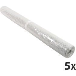 Exacompta - Réf. 37651E - Carton de 5 recharges papier pour tableaux de conférence - papier quadrillé 60 g/m2-48 feuilles imprim
