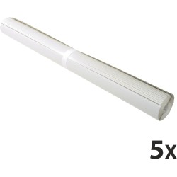 Exacompta - Réf. 41654E - Carton de 5 recharges papier FOREVER pour tableaux de conférence - papier recyclé 80 g/m2-20 feuilles 