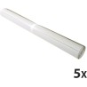 Exacompta - Réf. 41654E - Carton de 5 recharges papier FOREVER pour tableaux de conférence - papier recyclé 80 g/m2-20 feuilles 