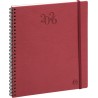 Exacompta - 18342E - Agenda semainier de bureau Eurotime 18S spiralé Swan - 15 x 17 cm - Janvier à décembre 2026 - Coloris aléat