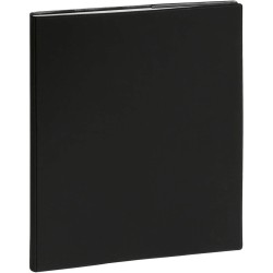 EXACOMPTA Semainier de bureau Eurotime 22S spirale multilingue Barbara répertoire 225x185 mm Noir