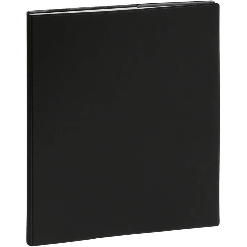 EXACOMPTA Semainier de bureau Eurotime 22S spirale multilingue Barbara répertoire 225x185 mm Noir