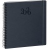 Exacompta - 22342E - Agenda semainier de bureau Eurotime 22S spiralé Swan - 18,5 x 22,5 cm - Décembre 2025 à décembre 2026 - Col