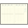 Exacompta - 24842E - Recharge agenda de bureau Eurotime 24 - 16 x 24 cm - Semainier Janvier à décembre 2026