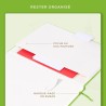 Beechmore Books Carnet ligné de 21,6 x 29,2 cm - Format A4-160 pages lignées - Couverture rigide en cuir - Pour homme et femme -