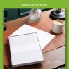 Beechmore Books Carnet ligné de 21,6 x 29,2 cm - Format A4-160 pages lignées - Couverture rigide en cuir - Pour homme et femme -