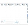 Quo Vadis - Recharge Agenda - 2026 - Affaires Recyclé - Semainier Planning - Multilingue - 13 mois de décembre à décembre - 10x1
