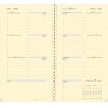 Quo Vadis - Recharge Agenda Spiralé 2026 - Planorizon S Prestige - Semainier Horizontal - Français - 12 mois 1/2 de mi-décembre 