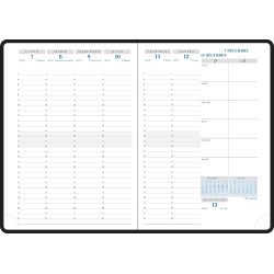 Exacompta - 20842E - Recharge agenda semainier de bureau Visuel Horizons 20 - 15 x 21 cm - Janvier à Décembre 2026 - Recharge