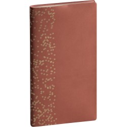 Exacompta - 17559E - Agenda semainier de poche Espace 17 Amélie - 9 x 17,5 cm - Janvier à décembre 2026 - Coloris aléatoire