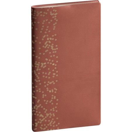 Exacompta - 17559E - Agenda semainier de poche Espace 17 Amélie - 9 x 17,5 cm - Janvier à décembre 2026 - Coloris aléatoire