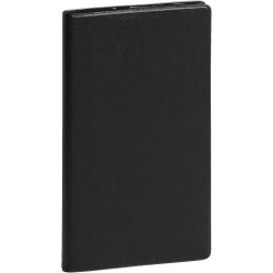 Exacompta - 174421E - Agenda semainier de poche Espace 17 Barbara noir - 9 x 17,5 cm - Janvier à décembre 2026 - Coloris noir
