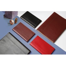 Exacompta - 17542E - Agenda semainier de poche Espace 17 spiralé Bellagio - 9 x 17,5 cm - Janvier à décembre 2026 - Coloris aléa