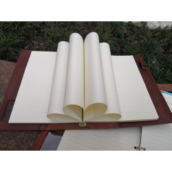 Wonderpool Recharges Papier 320 Pages 100gsm 6 Trous Papier pour 6 Reliure à Anneaux Cahier avec Séparateur Pochettes Signet (Qu