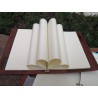 Wonderpool Recharges Papier 320 Pages 100gsm 6 Trous Papier pour 6 Reliure à Anneaux Cahier avec Séparateur Pochettes Signet (Qu