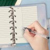 Recharge A7 pour agenda Filofax, 11 styles au choix, 6 trous/100 g/m², 12 x 8 cm, Harphia Cornell