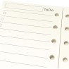 Recharge A7 pour agenda Filofax, 11 styles au choix, 6 trous/100 g/m², 12 x 8 cm, Harphia To Do List