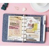 Recharge A7 pour agenda Filofax, 11 styles au choix, 6 trous/100 g/m², 12 x 8 cm, Harphia To Do List