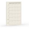Recharge A7 pour agenda Filofax, 11 styles au choix, 6 trous/100 g/m², 12 x 8 cm, Harphia Monthly Plan