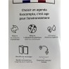 Exacompta - 18111E - Recharge Feuillets quadrillés 5x5 pour Organiseur Exatime 17 - 44 feuillets blancs