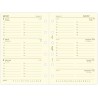 Blumie Shop Filo Recharge Civile 2026 Pocket Feuilles Crème Français 1 Semaine Sur 2 Pages Compatible Avec Filofax + 1 Index Adh