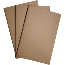 Wanderings Cahier Recharge A5 Vierges/Recharge De Journal A5 | 5,5" x 8,3" / 14cm x 21cm | 3 Carnets, 240 Pages Vierges | Rechar
