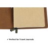 Wanderings Cahier Recharge A5 Vierges/Recharge De Journal A5 | 5,5" x 8,3" / 14cm x 21cm | 3 Carnets, 240 Pages Vierges | Rechar