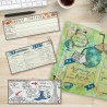 Wanderings Inserts Vierges Pour Carnet De Voyage A6 - 10,5 X 15 cm - Lot De 3 Recharges Pour Journaux En Cuir, Mémos, Écriture, 