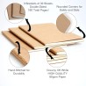 Inserts de Rechange pour Carnet de Notes de Voyageur - 12,5x9 cm B7 - Pages Blanches - Lot de 3 | Taille Du Journal de Passeport