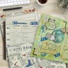 Inserts de Rechange pour Carnet de Notes de Voyageur - 12,5x9 cm B7 - Pages Blanches - Lot de 3 | Taille Du Journal de Passeport