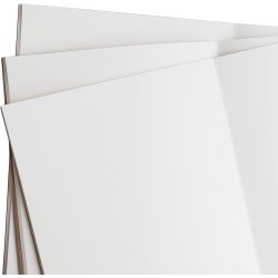 Wanderings Grande Recharge Blanche Pour Carnet De Voyage/Grande Recharge De Journal | 7" x 10,7" / 18cm x 27cm | 3 Carnets, 180 