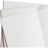Wanderings Grande Recharge Blanche Pour Carnet De Voyage/Grande Recharge De Journal | 7" x 10,7" / 18cm x 27cm | 3 Carnets, 180 
