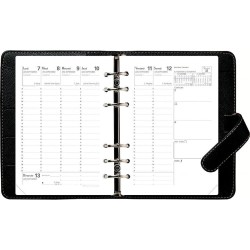 Quo Vadis - Recharge Organiseur - 2026 - Minitimer - Semainier Planning - Français - 12 mois de janvier à décembre - 9x12,5 cm -
