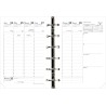 Quo Vadis - Recharge Organiseur - 2026 - Minitimer - Semainier Planning - Français - 12 mois de janvier à décembre - 9x12,5 cm -