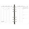 Quo Vadis - Recharge Organiseur - 2026 - Minitimer - Semainier Planning - Français - 12 mois de janvier à décembre - 9x12,5 cm -