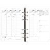 Quo Vadis - Recharge Organiseur - 2026 - Minitimer - Semainier Planning - Français - 12 mois de janvier à décembre - 9x12,5 cm -