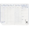 Quo Vadis - Recharge Agenda 2026 - Randonnée - Semainier Planning - Français - 13 mois décembre-décembre - 9x12,5cm - Papier Cla