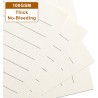 Papier de chargement a6, 6 trous lignés pour classeurs personnels a6, feuilles en vrac à rayures de 8 mm, 80 feuilles/160 pages 
