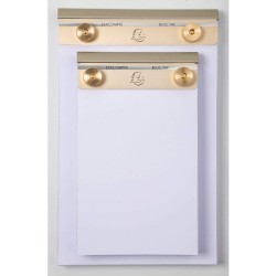 Exacompta - Réf. 12213E - Boîte de 5 recharges de bureau pour bloc FAF de 170 feuilles blanches microperforées détachables - Dim
