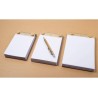 Exacompta - Réf. 12213E - Boîte de 5 recharges de bureau pour bloc FAF de 170 feuilles blanches microperforées détachables - Dim