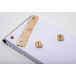 Exacompta - Réf. 12513E - 1 recharge de bureau pour bloc FAF de 170 feuilles blanches microperforées détachables - Dimensions 18