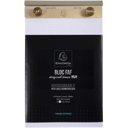EXACOMPTA Bloc-notes "BLOC FAF N°2 160 x 100 mm, Dots
