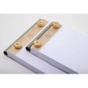 Exacompta - Réf. 12512E - 1 recharge de bureau pour bloc FAF de 170 feuilles blanches microperforées détachables - Dimensions 16