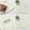 Recharge pour Agenda Journalier 2026,176 Feuilles A5 Refill Papier Ligne Agenda Journalier Daily Planner Refills Recharge Organi