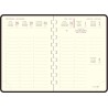 Exacompta - 130765E - Agenda semainier de poche Eurotime 13S Spiralé Baby Croco - 9 x 13 cm - Janvier à Décembre 2026 - Coloris 