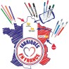 BIC Velleda 1701 ECOlutions Feutres pour Tableau Blanc Effaçables à Sec (Parfait pour l'Ecole et au Bureau / Pointe Conique Larg