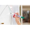 BIC Velleda 1701 ECOlutions Feutres pour Tableau Blanc Effaçables à Sec à Pointe Conique Moyenne - Vert, Boîte de 12