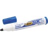 BIC Velleda 1701 ECOlutions Feutres pour Tableau Blanc Effaçables à Sec à Pointe Conique Grande - Bleu, Boîte de 12