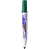 BIC Velleda 1701 ECOlutions Feutres pour Tableau Blanc Effaçables à Sec à Pointe Conique Moyenne - Vert, Boîte de 12 (Lot de 2)
